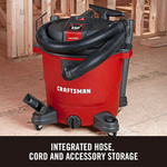 CRAFTSMAN 12-Gallon 5.5 HP Corded Wet/Dry Shop Vacuum with Accessories Included, CMXEVCVVJH1211 *JR2506, [FB293], Retail: $99.00, FINAL PRICE: $59.99 + TAX