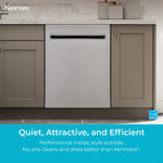 Kenmore 24-in Top Control Built-in Dishwasher ( White ) With Third Rack, 49-Decibel