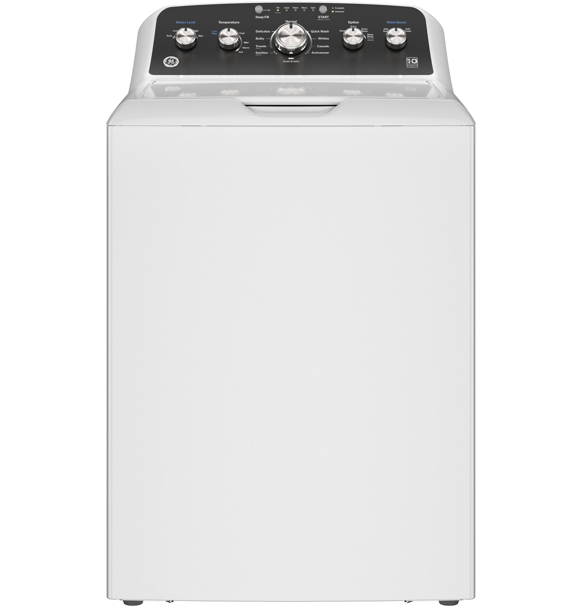 GE High Efficiency Agitator Large ( 4.5-cu ft ) Top-Load Washer ( White )