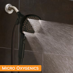 Oxygenics EasyConnect w/ Colossus 8.0 -Spray Oil Rubbed Bronze 4.53-in Square High Pressure