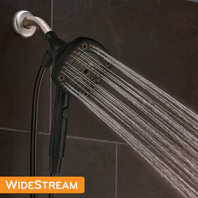 Oxygenics EasyConnect w/ Colossus 8.0 -Spray Oil Rubbed Bronze 4.53-in Square High Pressure