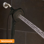 Oxygenics EasyConnect w/ Colossus 8.0 -Spray Oil Rubbed Bronze 4.53-in Square High Pressure