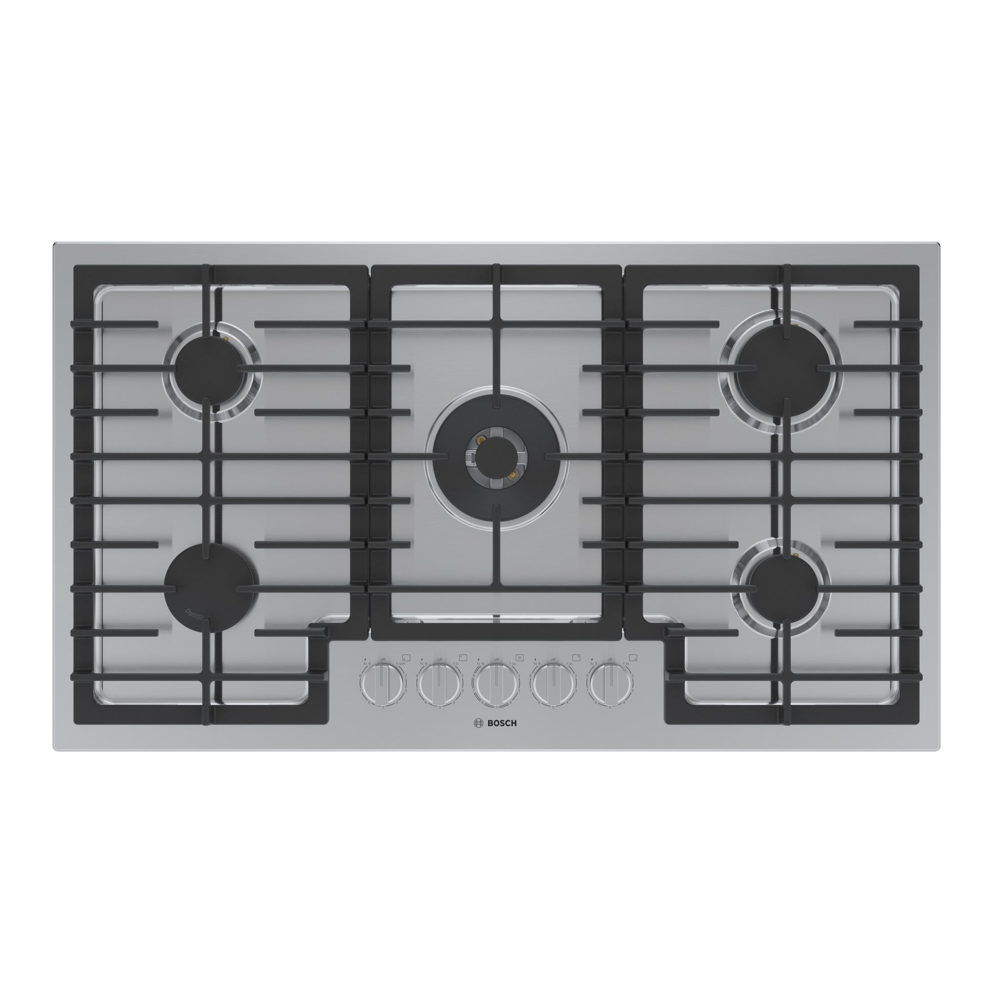 Bosch 800 Series 36-in 5 burners Stainless steel Gas Cooktop