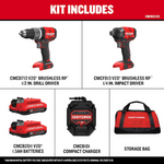 CRAFTSMAN V20 RP 20-volt Max 2-Tool Brushless Power Tool Combo Kit with Soft Case (2-Batteries Included and Charger Included), CMCK211C2 *JR2411, Retail: $179.00, FINAL PRICE: $119.99 + TAX