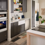 KitchenAid 30-in Self-cleaning Air Fry Microwave Wall Oven Combo (Stainless Steel), KOEC530PSS, Retail: $4,699.00