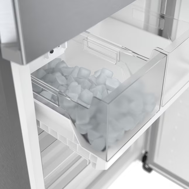 Bosch 800 Series 12.8-cu ft Counter-Depth Built-In Bottom-Freezer Refrigerator with Ice Maker (Stainless Steel) ENERGY STAR