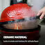 Kamado Joe Joe Jr. 13.5-in W Blaze Red Kamado Charcoal Grill, KJ13RH *JR2408, MSRP: $499.00, FINAL PRICE: $249.99 + TAX