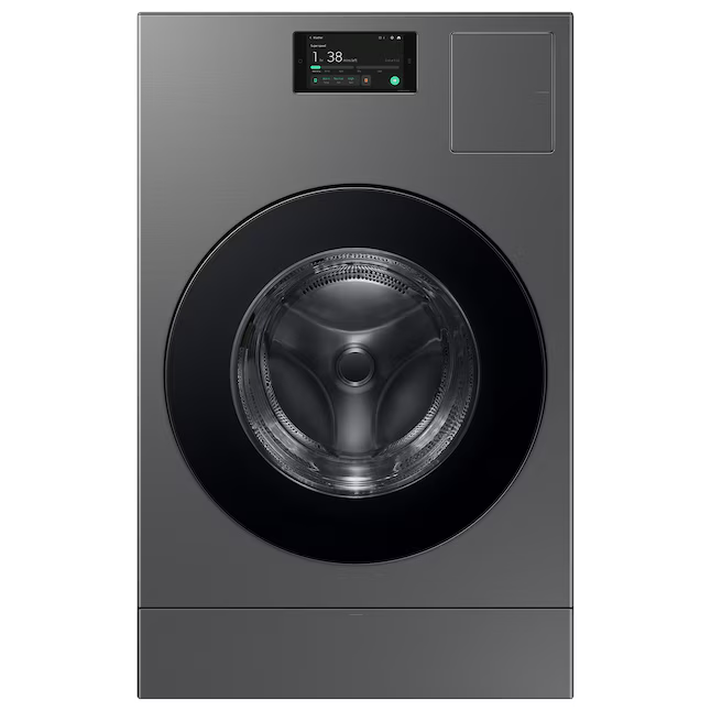 Samsung Bespoke 5.3-cu ft Capacity Dark Steel Ventless All-In-One Washer Dryer Combo, WD53DBA900HZ *JR2509, Retail: $3,299.00, FINAL PRICE: $1,499.99 + TAX