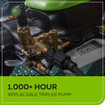 Greenworks Industrial Grade 3100-PSI 2.1-GPM Cold Water Electric Pressure washer with 5 Spray Tips