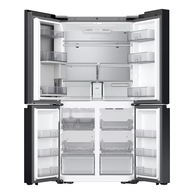 Samsung Bespoke Standard-Depth Family Hub 29-cu ft 4-Door 36-in French Door Refrigerator with Dual Ice Maker with Water Dispenser and Door within Door (Stainless Steel), RF29DB9900QD/AA *JR2511, Retail: $4,999.00, FINAL PRICE: $2,499.99 + TAX