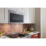 KitchenAid Flush Built in Design 1.1-cu ft 1000-Watt 30-in Over-the-Range Microwave with Sensor Cooking (Printshield Stainless), KMMF330PPS, Retail: $999.00, Final Price: $399.99 + Tax