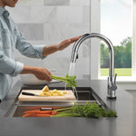 Delta Trinsic VoiceIQ Kitchen Faucet with Touch2O Technology with Touchless Technology in Chrome, 9159TLV-DST, MRSP: $849, FINAL PRICE: $399.99 + TAX