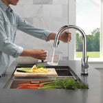 Delta Trinsic VoiceIQ Kitchen Faucet with Touch2O Technology with Touchless Technology in Chrome, 9159TLV-DST, MRSP: $849, FINAL PRICE: $399.99 + TAX
