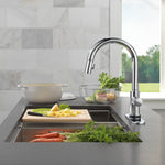 Delta Trinsic VoiceIQ Kitchen Faucet with Touch2O Technology with Touchless Technology in Chrome, 9159TLV-DST, MRSP: $849, FINAL PRICE: $399.99 + TAX