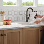 Delta Leland VoiceIQ Kitchen Faucet with Touch2O Technology with Touchless Technology in Venetian Bronze, 9178TLV-RB-DST, MRSP: $849.70, FINAL PRICE: $399.99 + TAX