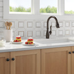 Delta Leland VoiceIQ Kitchen Faucet with Touch2O Technology with Touchless Technology in Venetian Bronze, 9178TLV-RB-DST, MRSP: $849.70, FINAL PRICE: $399.99 + TAX