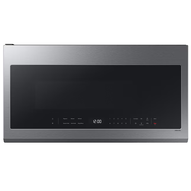 Samsung 2.1-cu ft Over-the-Range Microwave with Sensor Cooking (Stainless Steel), ME21DG6300SR/AA *JR2507, Retail: $459.00, FINAL PRICE: $249.99 + TAX