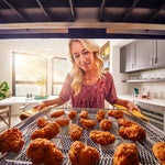 KitchenAid 30-in Self-cleaning Air Fry Microwave Wall Oven Combo (Stainless Steel), KOEC530PSS, Retail: $4,699.00