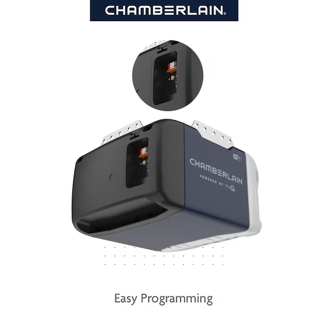 Chamberlain 1/2 HP myQ Smart Compatible Chain Drive Garage Door Opener Wi-Fi Compatibility, C2202 *JR2510, Retail: $199.00, FINAL PRICE: $139.99 + TAX