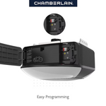 Chamberlain 3/4 HPS myQ Video Ultra Quiet Smart Compatible Belt drive Garage Door Opener Wi-Fi Compatibility LED Light and Camera(s), B4643T *HD2509, Retail: $319.00, FINAL PRICE: $199.99 + TAX