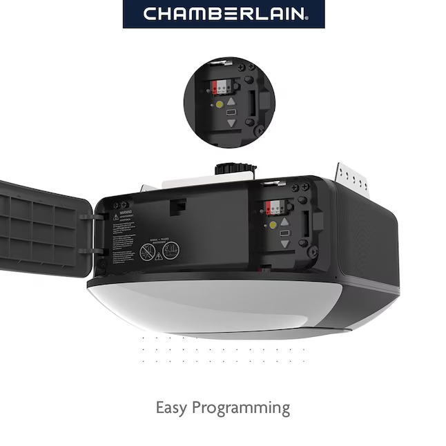 Chamberlain 3/4 HPS myQ Video Ultra Quiet Smart Compatible Belt drive Garage Door Opener Wi-Fi Compatibility LED Light and Camera(s), B4643T *HD2509, Retail: $319.00, FINAL PRICE: $199.99 + TAX
