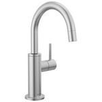 Delta Contemporary Round Beverage Faucet in Arctic Stainless, 1930-AR-DST, MRSP: $485, FINAL PRICE: $ + TAX
