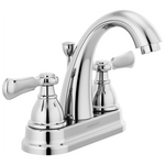 Peerless Elmhurst Two Handle Centerset Bath Faucet in Chrome, P2565LF, MSRP: $76.93, FINAL PRICE: $29.99 + TAX