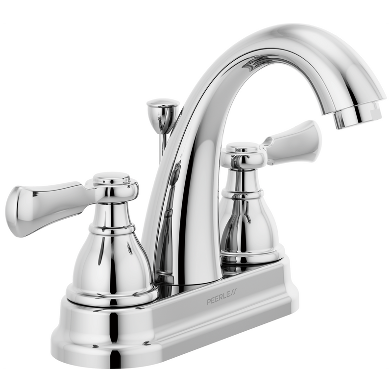 Peerless Elmhurst Two Handle Centerset Bath Faucet in Chrome, P2565LF, MSRP: $76.93, FINAL PRICE: $29.99 + TAX