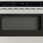 Zephyr 24-in 1.2-cu ft 1000 -Watt Low Profile Microwave Drawer ( Stainless Steel
