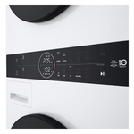 LG 24-in Compact Ventless Heat Pump Washtower Stacked Laundry Center with 2.4-cu ft Front load Washer and Electric 4.2-cu ft Dryer (ENERGY STAR), WKHC152HWA *JR2506, Retail: $3,199.00, FINAL PRICE: $1,699.99 + TAX