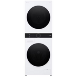 LG 24-in Compact Ventless Heat Pump Washtower Stacked Laundry Center with 2.4-cu ft Front load Washer and Electric 4.2-cu ft Dryer (ENERGY STAR), WKHC152HWA *JR2506, Retail: $3,199.00, FINAL PRICE: $1,699.99 + TAX
