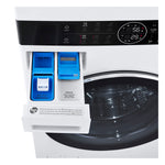 LG Ventless Heat Pump Washtower Electric Stacked Laundry Center with 5-cu ft Front load Washer and 7.8-cu ft Dryer ( White )