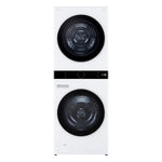 LG Ventless Heat Pump Washtower Electric Stacked Laundry Center with 5-cu ft Front load Washer and 7.8-cu ft Dryer ( White )