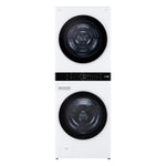 LG Ventless Heat Pump Washtower Electric Stacked Laundry Center with 5-cu ft Front load Washer and 7.8-cu ft Dryer ( White )
