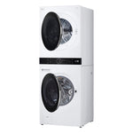 LG Ventless Heat Pump Washtower Electric Stacked Laundry Center with 5-cu ft Front load Washer and 7.8-cu ft Dryer ( White )