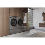 LG TurboWash 360 High Efficiency 4.5 cu. Stackable Steam Cycle Smart Compatible Medium Front-Load Washer (Graphite Steel), WM5500HVA *JR2511, Retail: $1,449.00, FINAL PRICE: $699.99 + TAX
