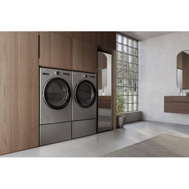 LG TurboWash 360 High Efficiency 4.5 cu. Stackable Steam Cycle Smart Compatible Medium Front-Load Washer (Graphite Steel), WM5500HVA *JR2511, Retail: $1,449.00, FINAL PRICE: $699.99 + TAX
