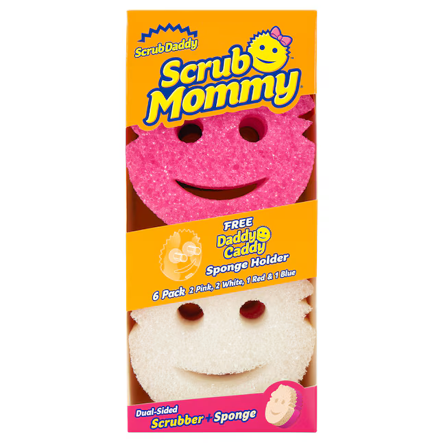 Scrub Daddy Scrub Mommy Polymer Foam Sponge with Scouring Pad, SM6CTCADDY *JR2509, Retail: $19.98, FINAL PRICE: $11.99 + TAX