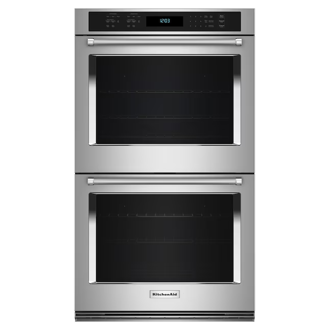 KitchenAid 30-in Double Electric Wall Oven with Air Fry Self-Cleaning (Stainless Steel), KOED530PSS/00 *JR2508, Retail: $4,299.00, FINAL PRICE: $2,499.99 + TAX