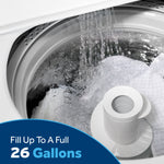 GE High Efficiency Agitator Large ( 4.5-cu ft ) Top-Load Washer ( White )