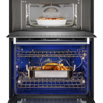 KitchenAid 30-in Self-cleaning Air Fry Microwave Wall Oven Combo (Stainless Steel), KOEC530PSS, Retail: $4,699.00