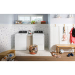 GE High Efficiency Agitator Large ( 4.5-cu ft ) Top-Load Washer ( White )