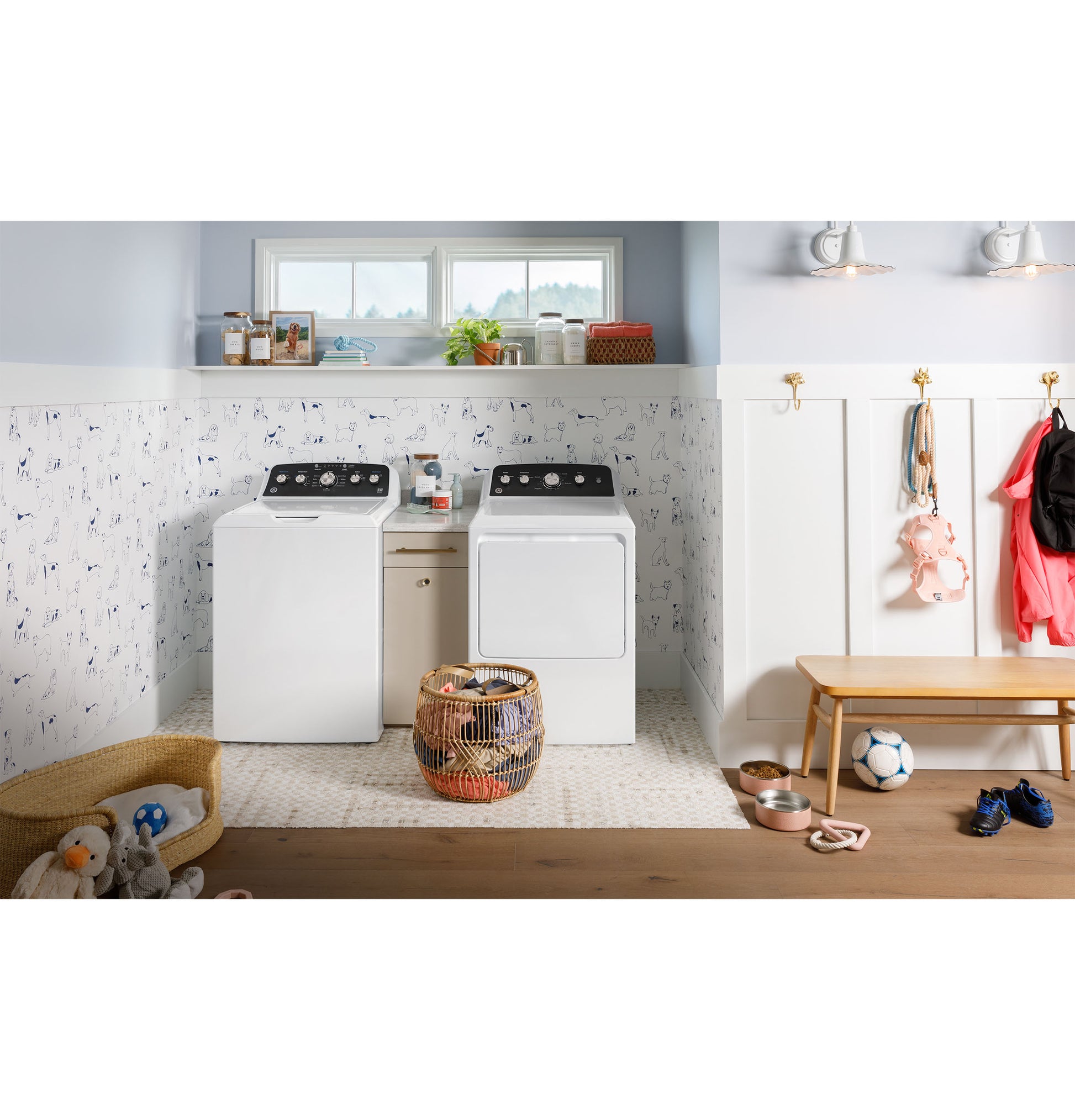 GE High Efficiency Agitator Large ( 4.5-cu ft ) Top-Load Washer ( White )