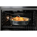 GE 30 inch Single Electric Wall Oven with Air Fry True Convection and Self + Steam Cleaning ( Stainless Steel )