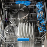 GE Profile 24-in Top Control Built-in Dishwasher ( Fingerprint Resistant Stainless Steel ) With Third Rack,