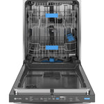 GE Profile 24-in Top Control Built-in Dishwasher ( Fingerprint Resistant Stainless Steel ) With Third Rack,