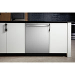 GE Profile 24-in Top Control Built-in Dishwasher ( Fingerprint Resistant Stainless Steel ) With Third Rack,