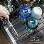 Cafe 24-in Top Control Built-in Dishwasher ( Stainless Steel with Brushed Stainless Handles ) With Third Rack,