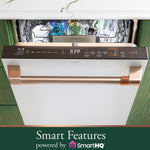 Cafe 24-in Top Control Built-in Dishwasher ( Stainless Steel with Brushed Stainless Handles ) With Third Rack,
