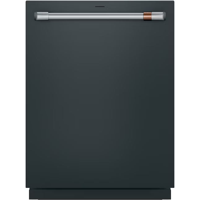 GE Cafe 24-in Top Control Built-in Dishwasher With Third Rack (Matte Black with Brushed Stainless Handles) ENERGY STAR 44-dBA, CDT858P3VD1 *JR2507, Retail: $1,549.00, FINAL PRICE: $799.99 + TAX